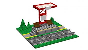 Набор LEGO Железнодорожная станция