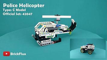Набор LEGO MOC-5024 Полицейский вертолет