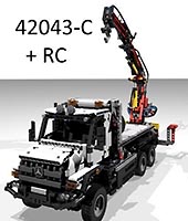 Набор LEGO MOC-5028 Мерседес-Бенц Зетрос на р/у