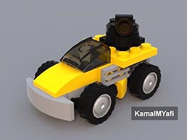 Набор LEGO Пост-апокалиптическая машина