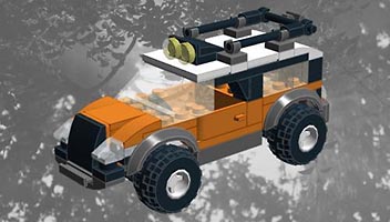 Набор LEGO 'Вульфрок' - джип