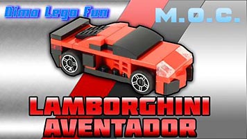 Набор LEGO MOC-5048 Ламборгини Авентадор