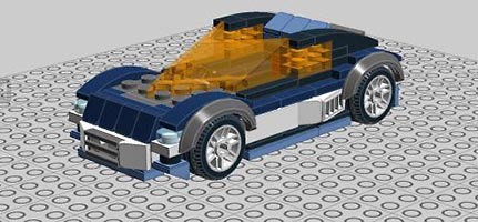 Набор LEGO 'Некс-1' - спортивная машина