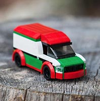 Набор LEGO Фургон службы доставки