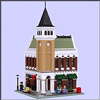 Набор LEGO MOC-5118 Бар с мансардой на углу