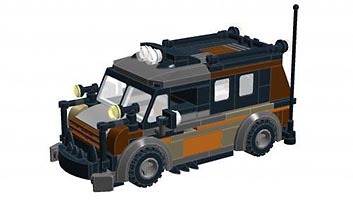 Набор LEGO Автобус в стиле х/ф 'Безумный Макс'