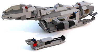 Набор LEGO 'Cумрак' - боевой вертолет