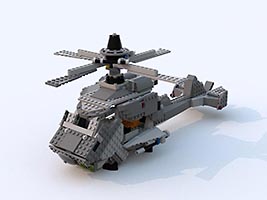 Набор LEGO 'Cумрак' - боевой вертолет