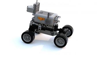 Набор LEGO MOC-5137 'Малыш' - гоночный автомобиль