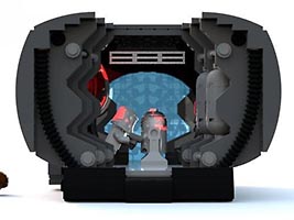 Набор LEGO MOC-5143 Послание Леи для R2D2