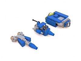 Набор LEGO MOC-5146 Космические корабли (микро)