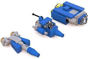 Набор LEGO Космические корабли (микро)