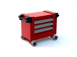 Набор LEGO Тележка для инструментов на колесах
