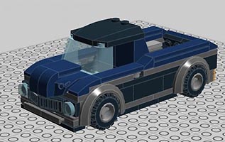 Набор LEGO Пикап в старинном 'олдтаймер' стиле