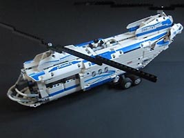 Набор LEGO MOC-5165 Двухвинтовой вертолет продольной схемы