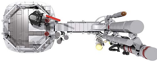 Набор LEGO 'Люк, я твой отец' - сцена из фильма