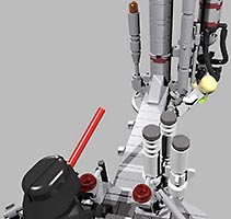 Набор LEGO 'Люк, я твой отец' - сцена из фильма