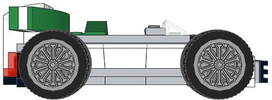 Набор LEGO 'Кит-кар' - гоночная машинка