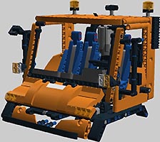 Набор LEGO Кабина для Унимог U400, версия 3