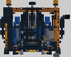 Набор LEGO Кабина для Унимог U400, версия 3