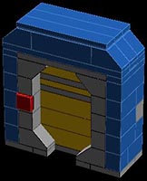 Набор LEGO Дверь налунную базу