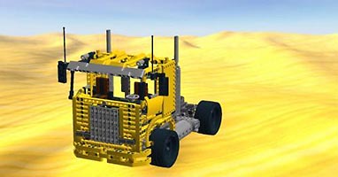 Набор LEGO MOC-5200 Видоизмененный грузовик из набора 8285