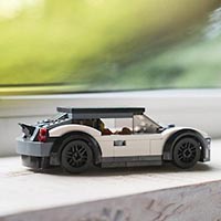 Набор LEGO Белая спортивная машина