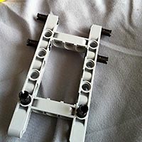 Набор LEGO Переделка набора 956 Шасси (в других цветах)