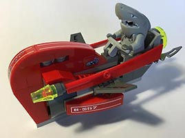 Набор LEGO Человек-акула на гидроцикле