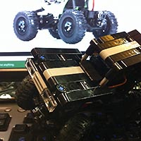 Набор LEGO 'Лози' - мини-джип, ползающий по камням