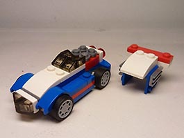 Набор LEGO Гоночный автомобиль 'Стрела'