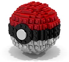 Набор LEGO Покебол (шар для поимки и хранения покемонов)