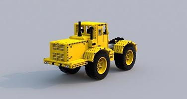 Набор LEGO MOC-5243 Трактор 'Кировец-700'
