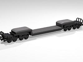 Набор LEGO 16-колесный вагон-платформа