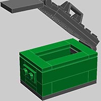 Набор LEGO Ящик для боеприпасов