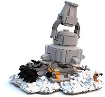 Набор LEGO Крушение снежного спидера