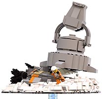 Набор LEGO Крушение снежного спидера