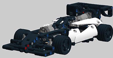 Набор LEGO Маленький болид Формула-1 на р/у
