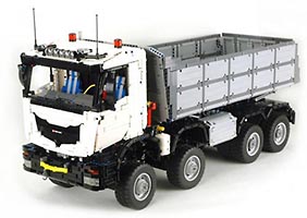 Набор LEGO MOC-5287 4-х осный самосвал
