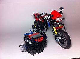 Набор LEGO Спортивный мотоцикл