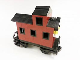 Набор LEGO Вагон-кабуз (для отдыха локомотивной бригады)