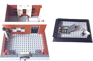 Набор LEGO Городской клуб и темная аллея