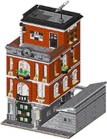 Набор LEGO Городской клуб и темная аллея