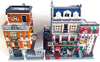 Набор LEGO Городской клуб и темная аллея