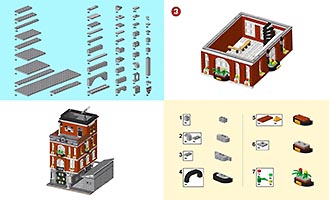 Набор LEGO Городской клуб и темная аллея