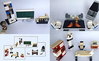 Набор LEGO Городской клуб и темная аллея