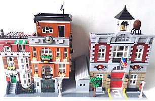 Набор LEGO Городской клуб и темная аллея