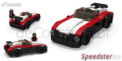 Набор LEGO Спортивный автомобиль XC3