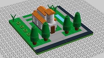 Набор LEGO Греческий храм