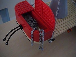 Набор LEGO Прицеп-платформа для тягача 5571